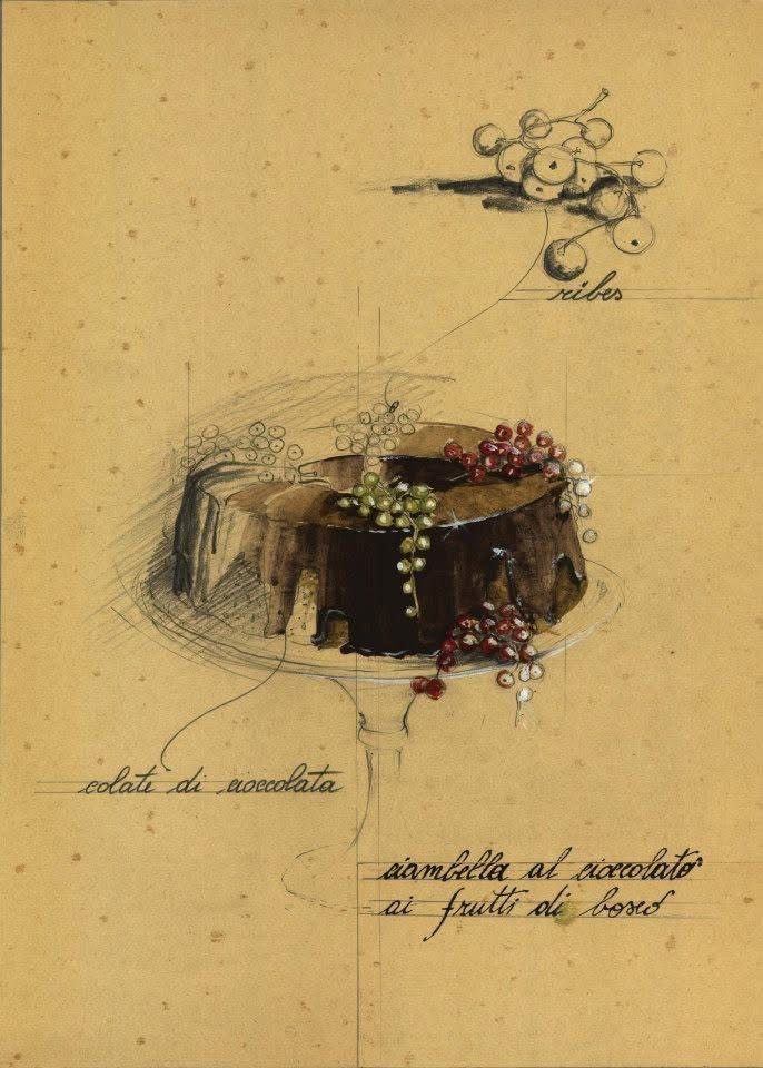 bozzetto per torta