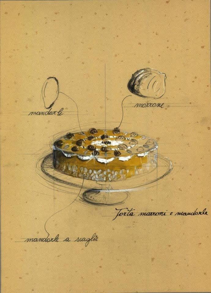 bozzetto per torta