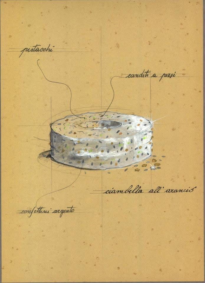 bozzetto per torta