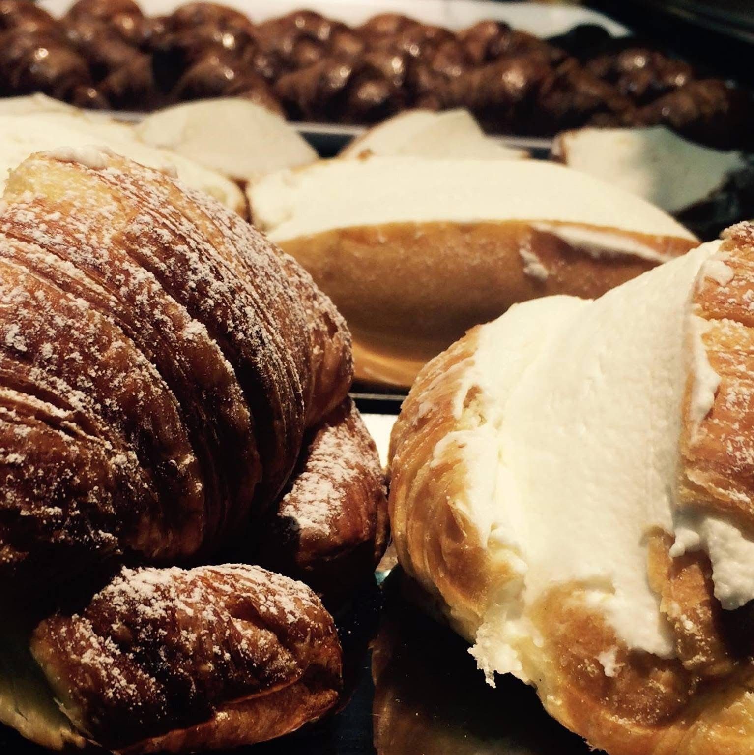 cornetto con panna