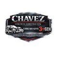 Logo for Chavez Concrete Construction featuring a concrete mixer truck, phone number (406) 381-5273, and 3rd Gen branding.
