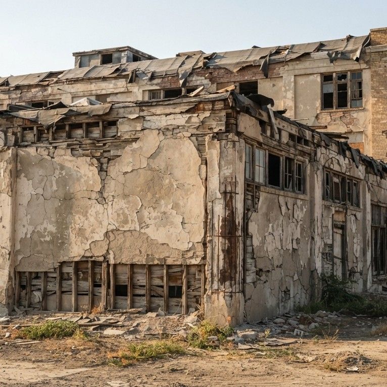 Professional house demolition services of a problematic house in Hanford, California