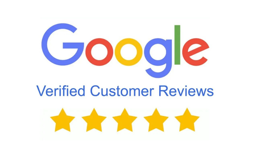 Google logo with text 