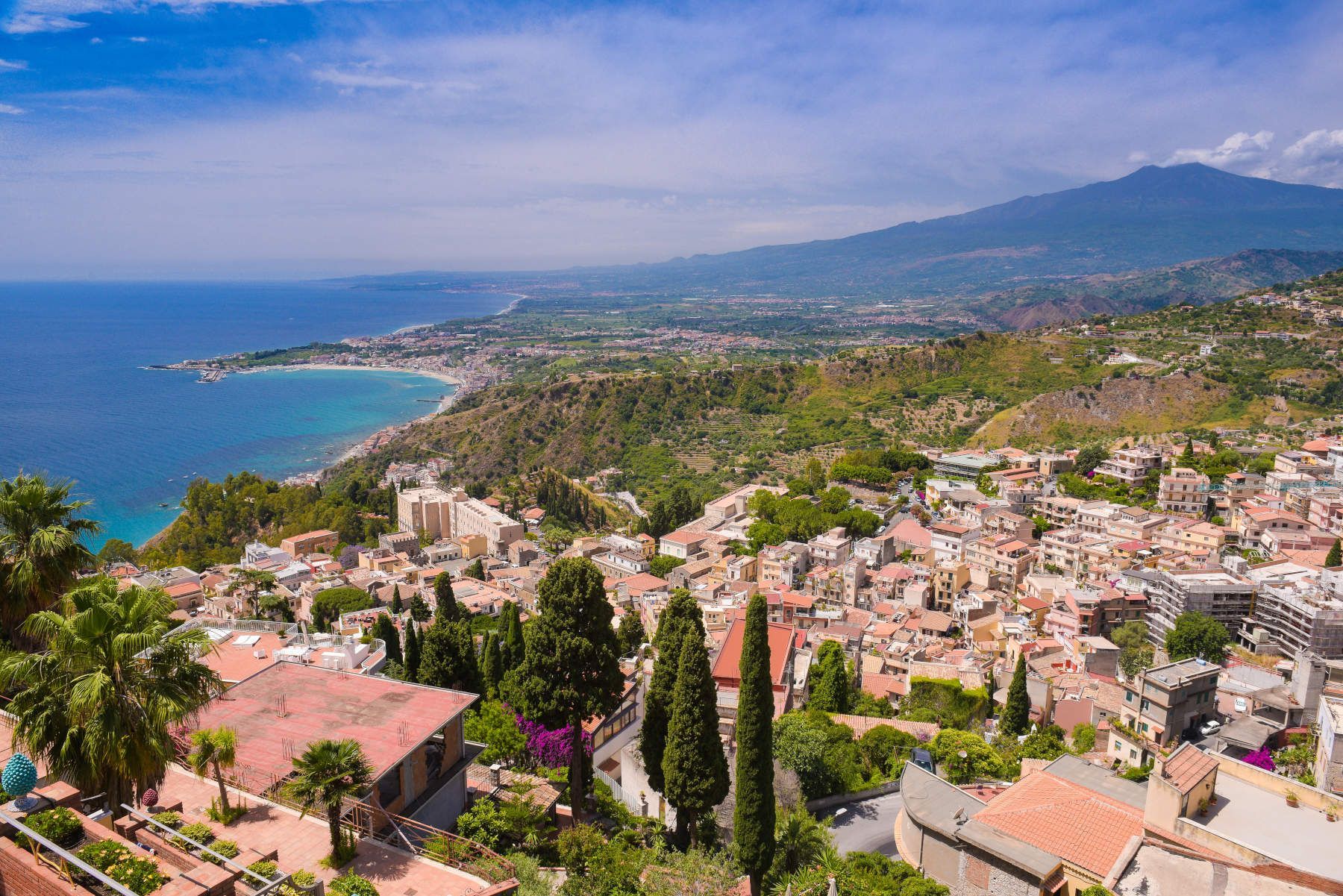 Mount Etna in Sicily 