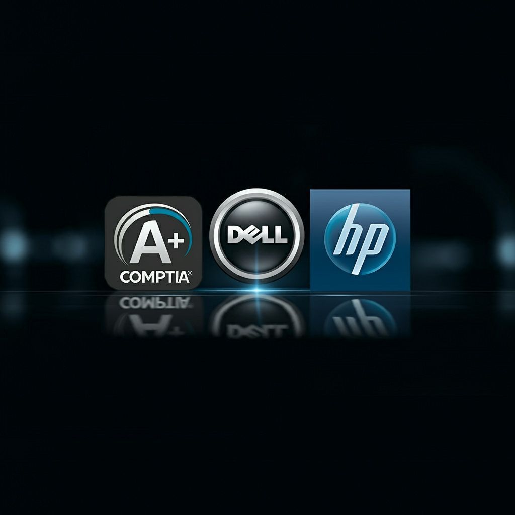 CompTia A Plus Dell HP Certification