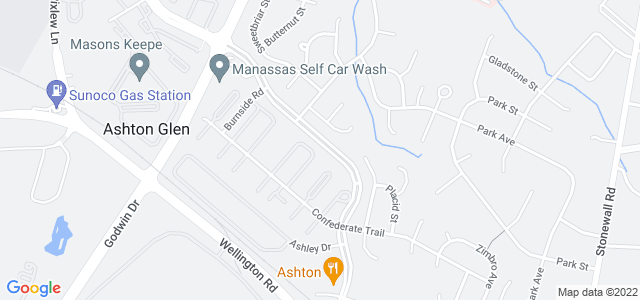 Map of business location