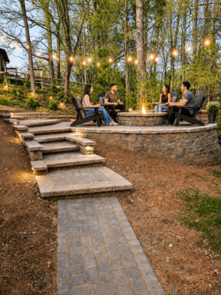 Community room rental with people meeting in a bright, modern coworking lounge