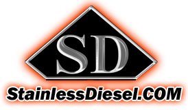 A logo for sd stainless diesel com