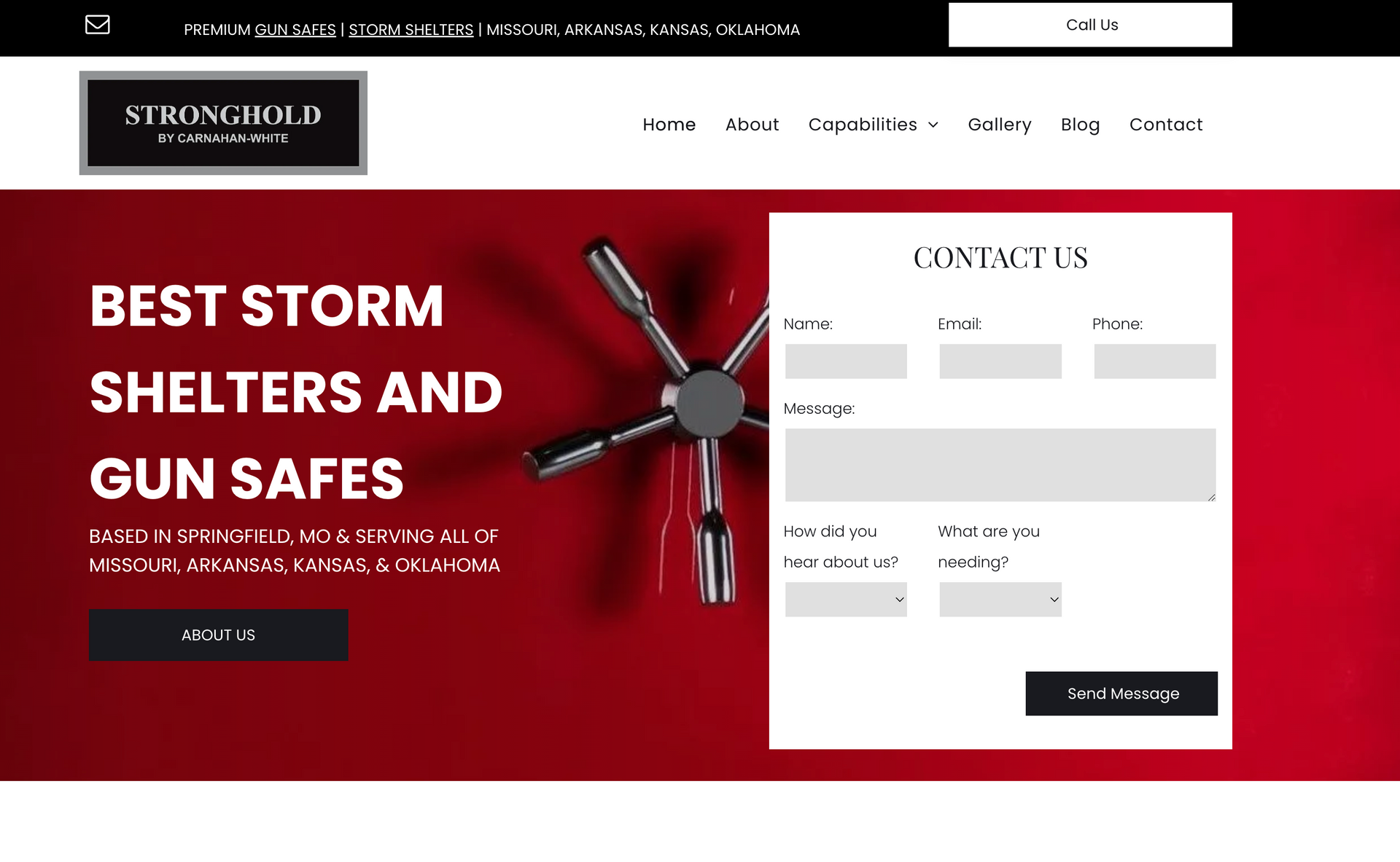 Stronghold saferooms - seo for local businesses in springfield
