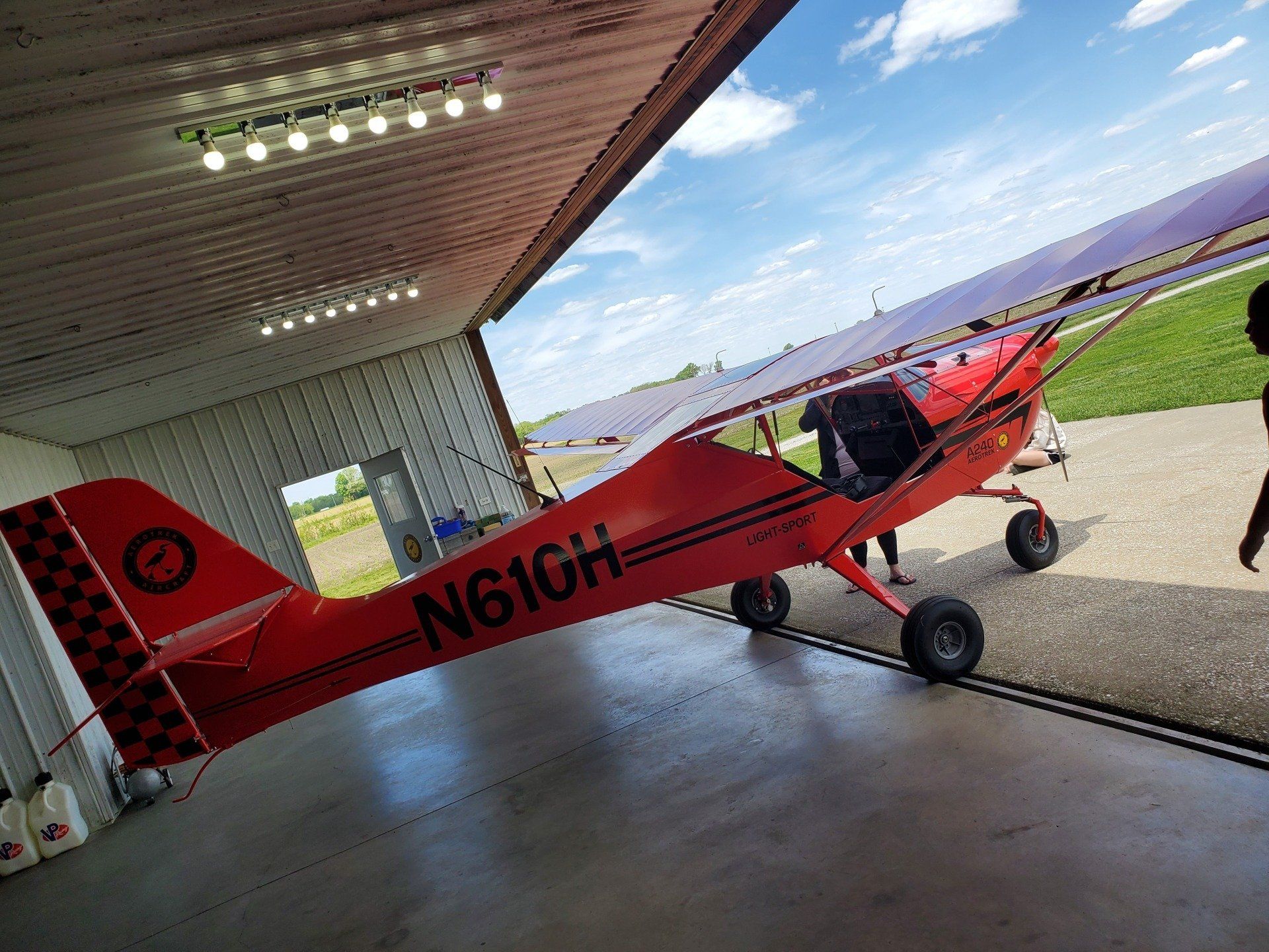 Amazing Red Colored Aircraft — Bloomington, IL — Tailwind Waymakers