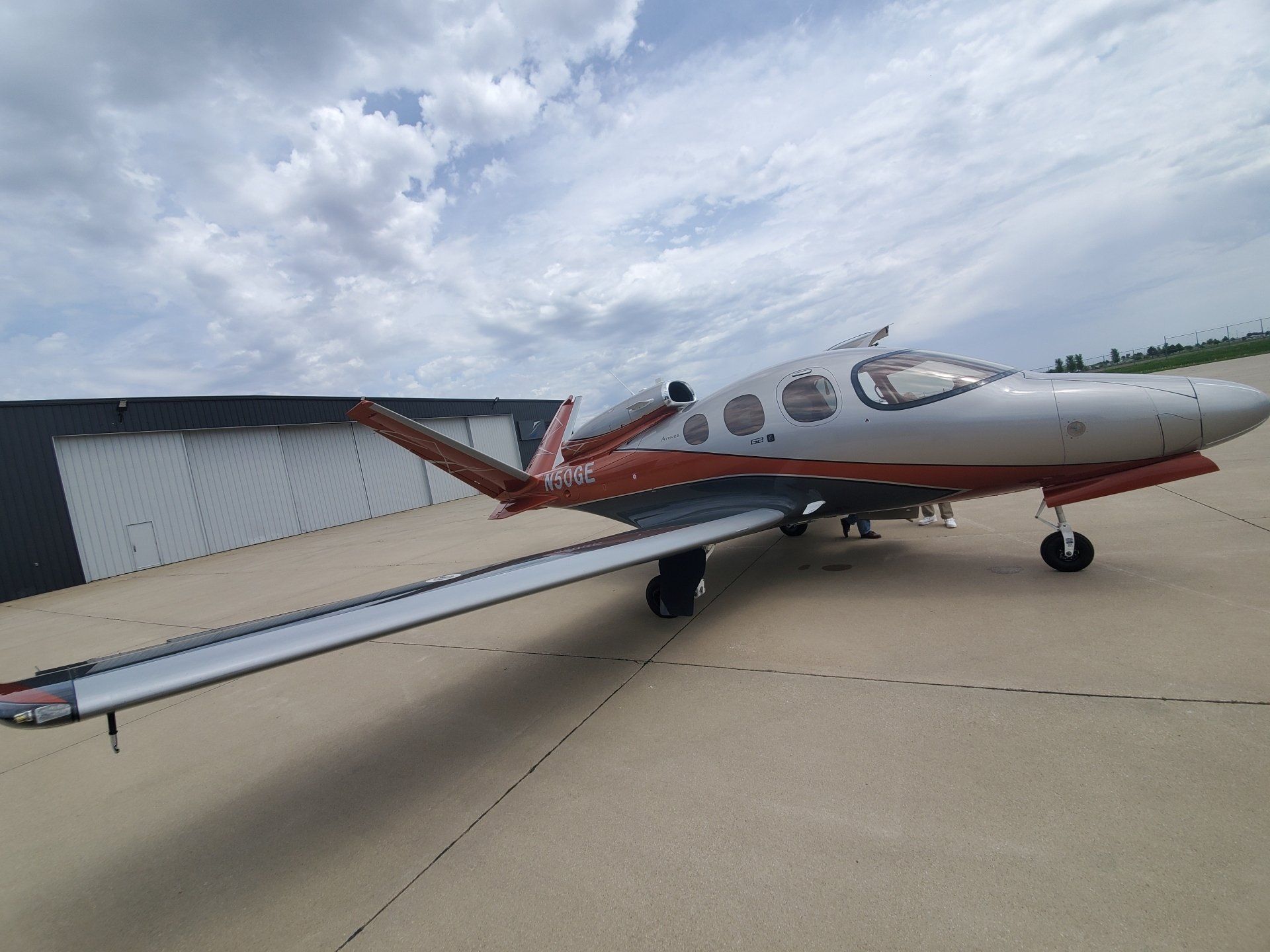 White And Orange Colored Aircraft — Bloomington, IL — Tailwind Waymakers