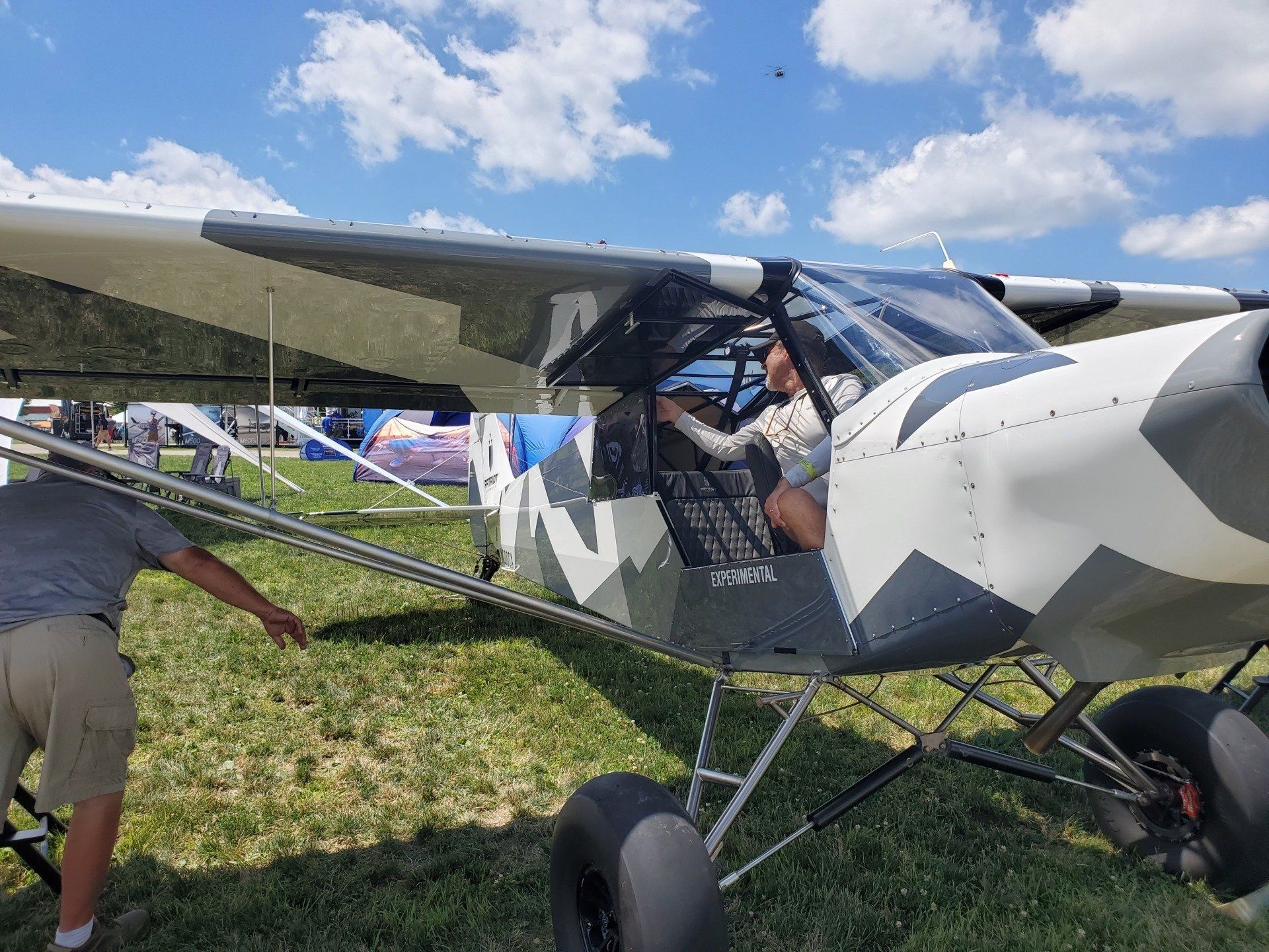 Old Man Inside The Aircraft — Bloomington, IL — Tailwind Waymakers