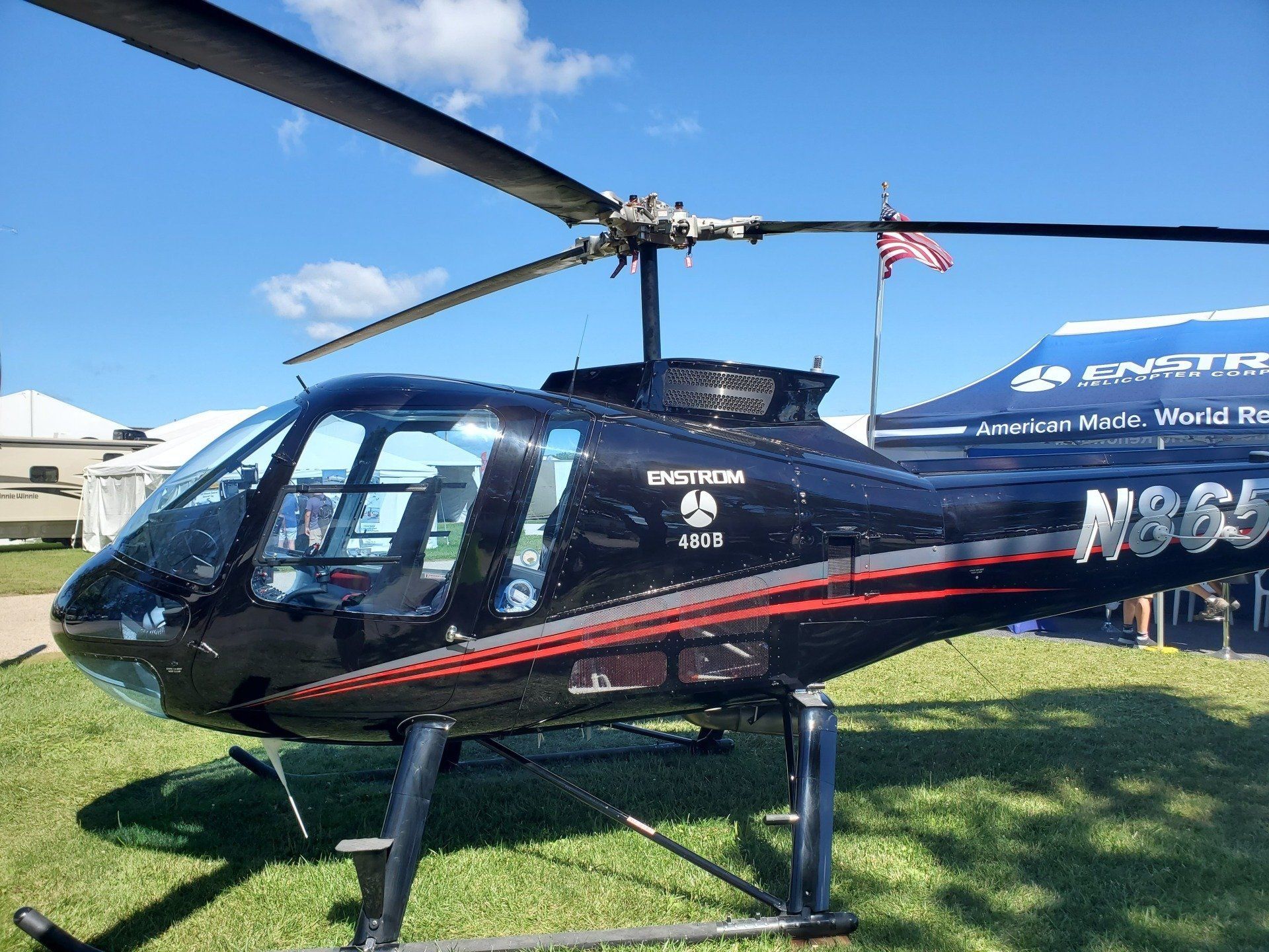 Closer Look Of Helicopter — Bloomington, IL — Tailwind Waymakers