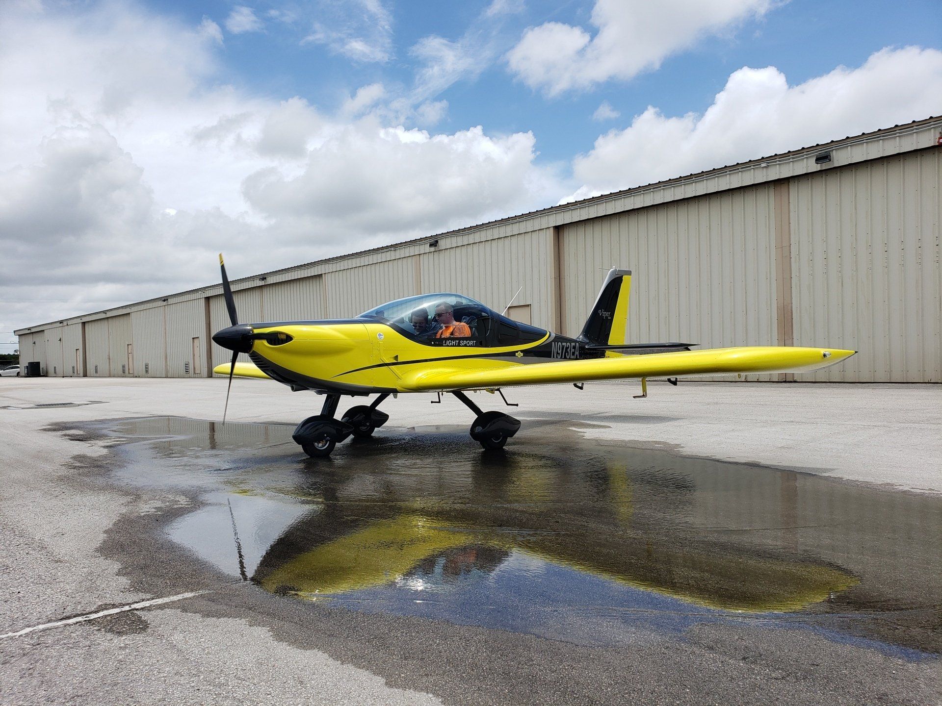 Yellow Colored Aircraft — Bloomington, IL — Tailwind Waymakers