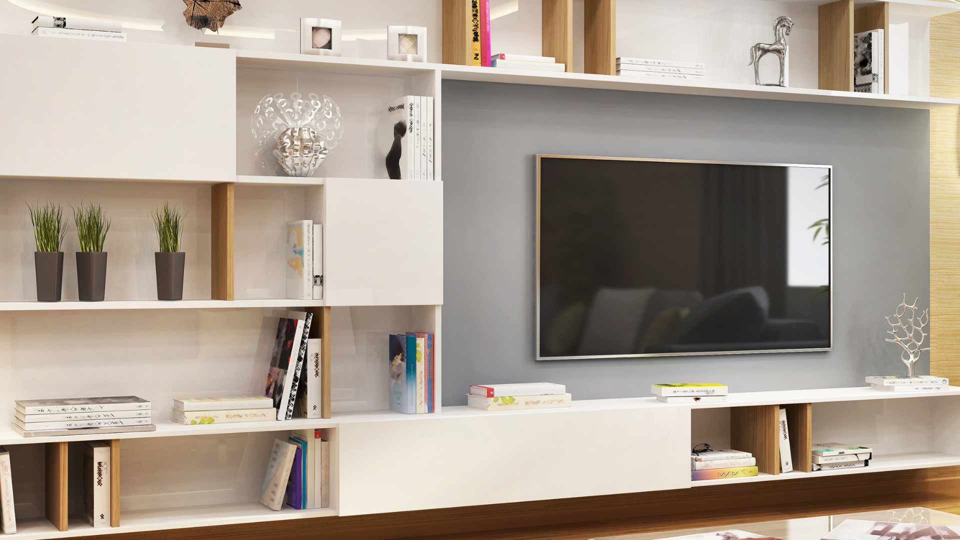 Custom Cabinets Entertainment Center 1