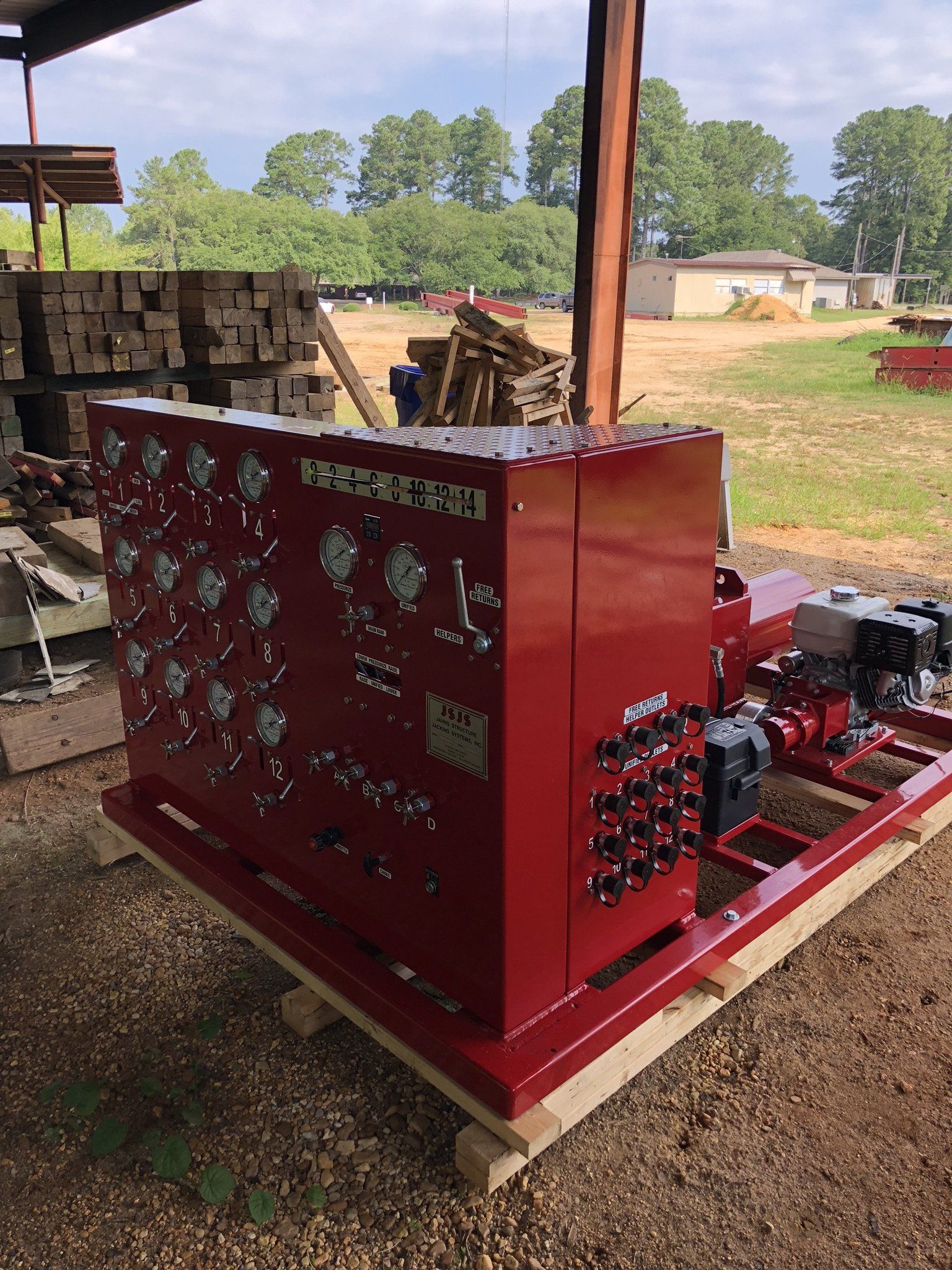 Lifting Machine — Fair Hope, AL — Means House Moving Inc.