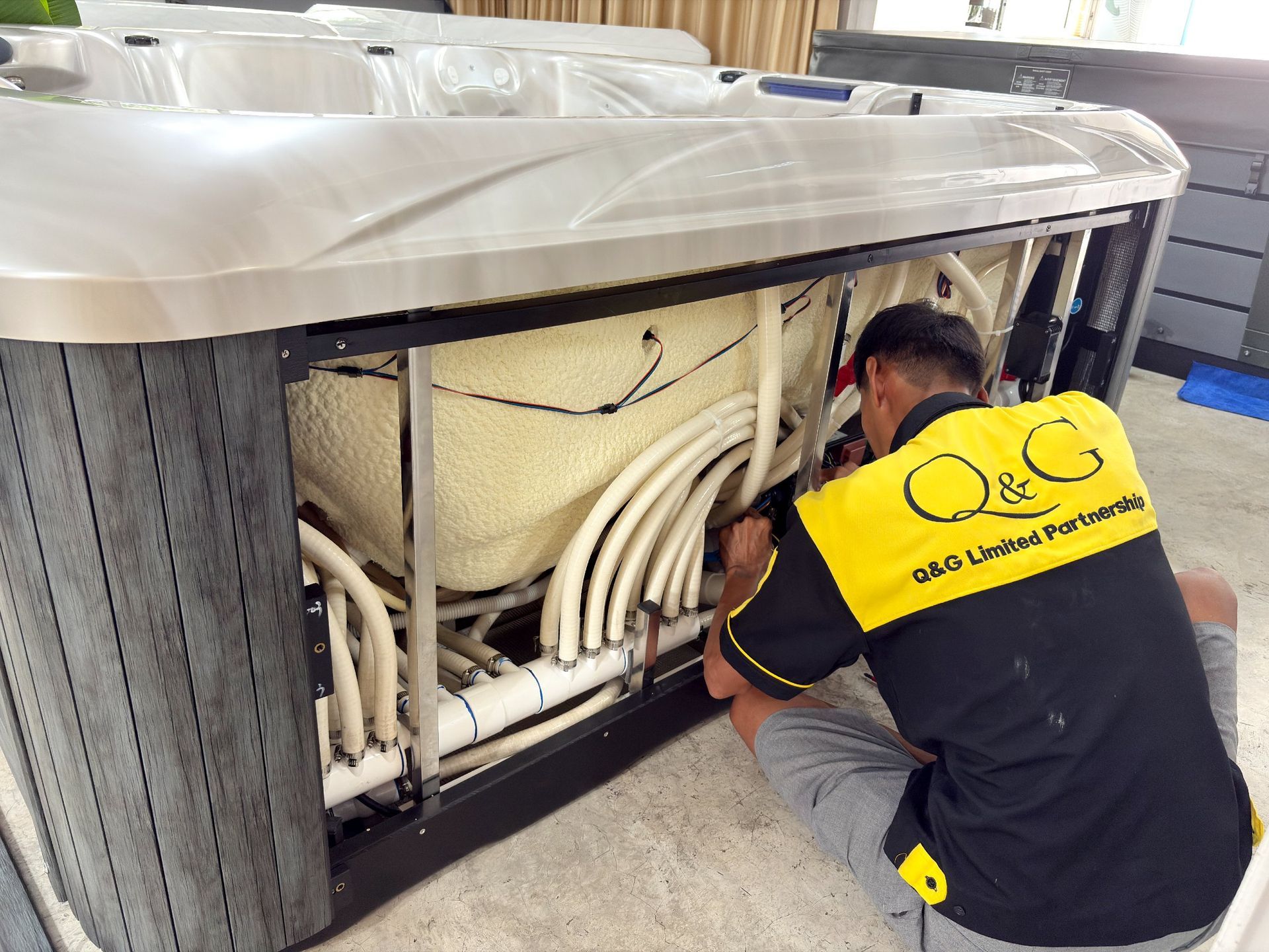 Professional hot tub dealer providing expert advice, installation, and after-sales support to ensure long-term value and performance