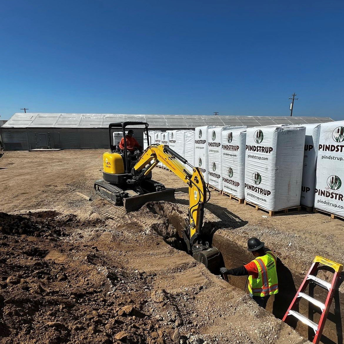 Digging for underground electral line placement - Electrical contractor services in Salinas, CA Digging for underground electral line placement - Electrical contractor services in Salinas, CA