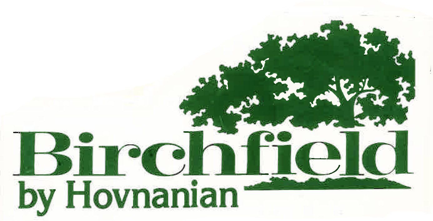 Birchfield by Hovnanian logo with green tree silhouette