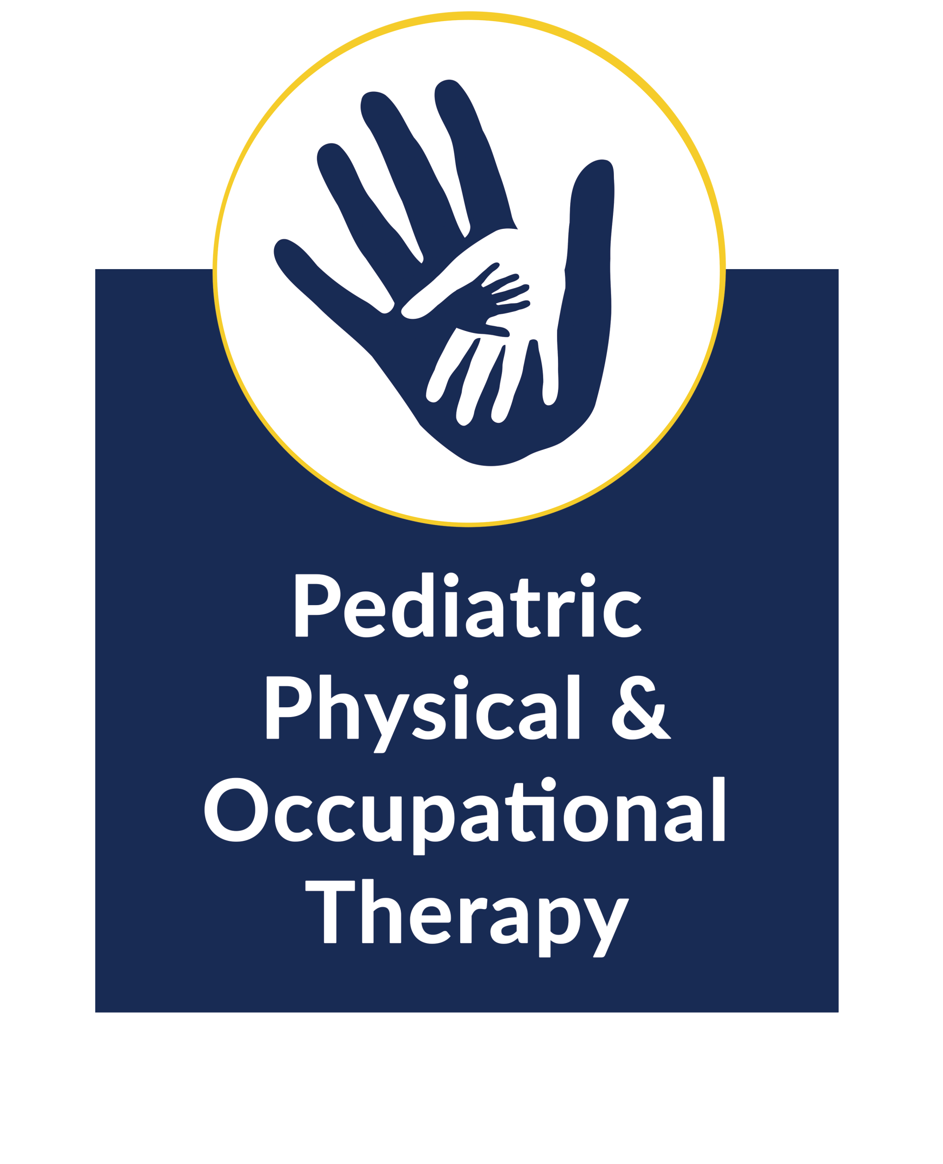 A logo for pediatric physical and occupational therapy
