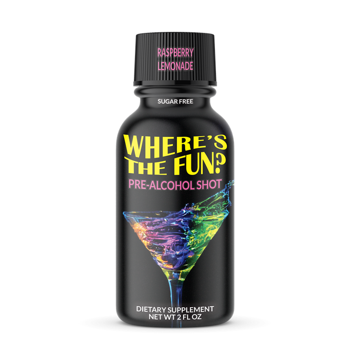 A black bottle of
