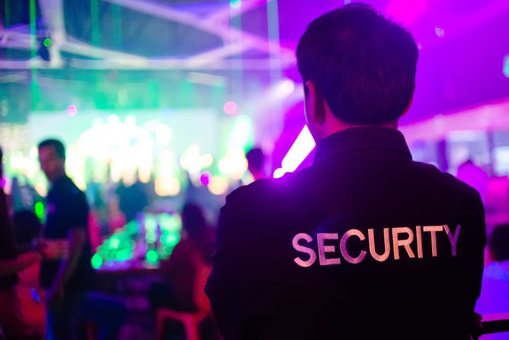 Security guard ensuring event safety and maintaining order — Security Guards in Southern Highlands, NSW