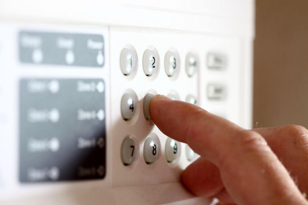 Securing premises with a set security alarm code — Alarm Monitoring in Moss Vale, NSW