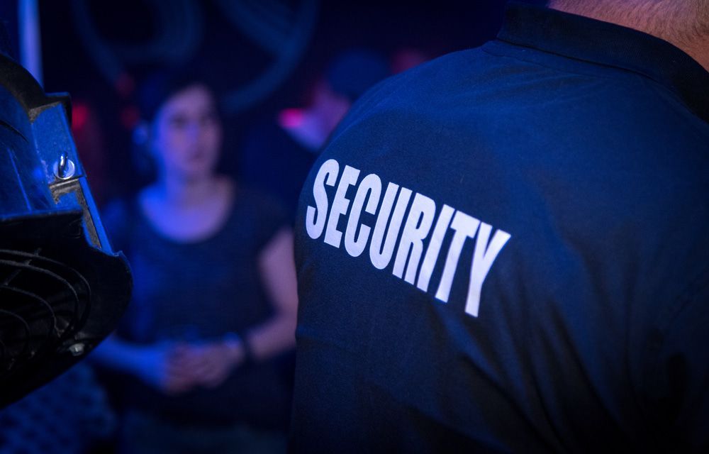 Security Guard In A Nightclub During A Party — Security in Southern Highlands, NSW