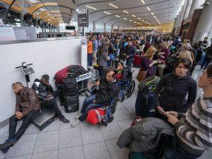 People on Airport — Anaheim, CA — Automated Power