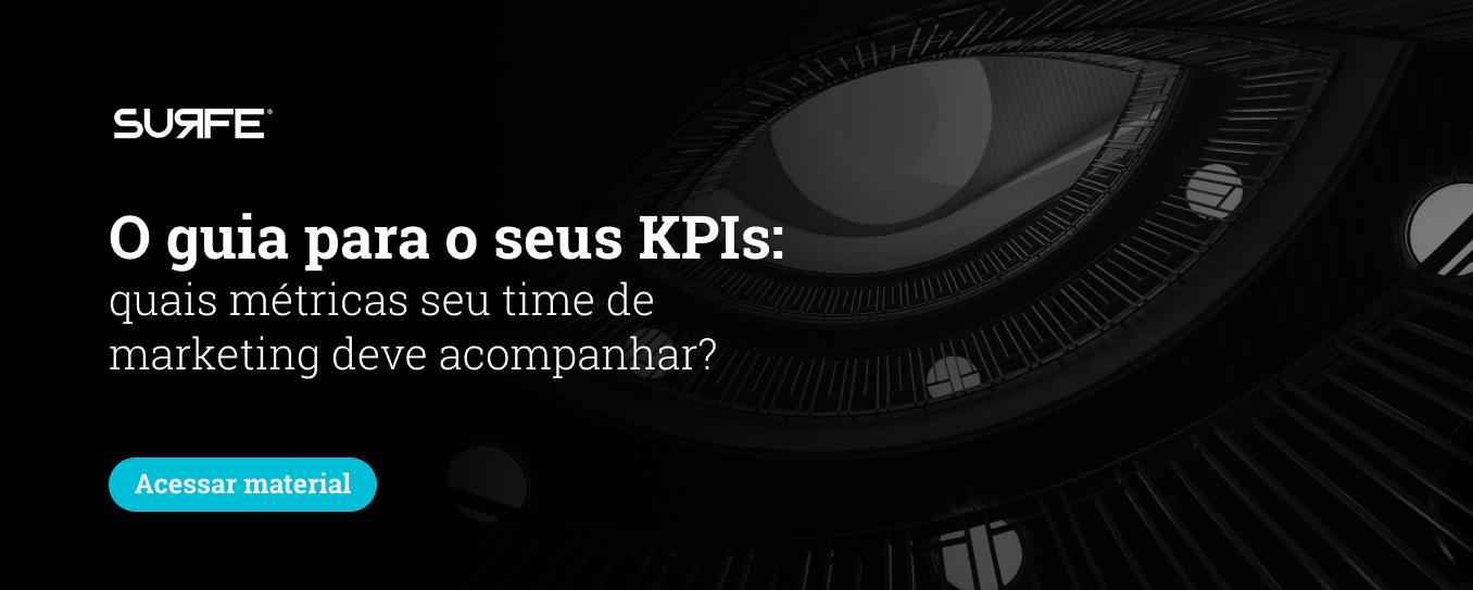cta para material sobre métricas e KPIs