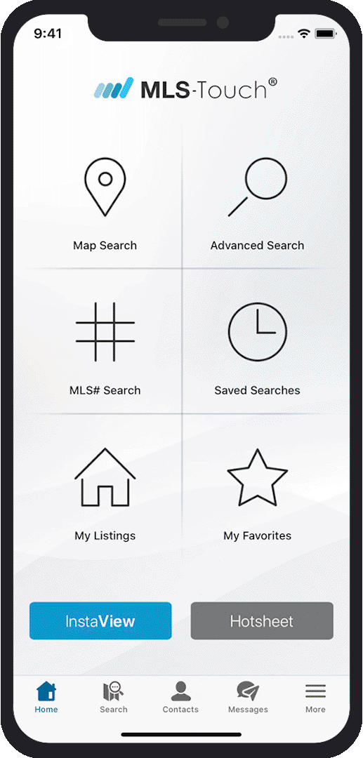 MLS-Touch Map Search