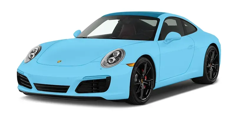 Porsche 911 finished in colour change PPF, showing full-car coverage