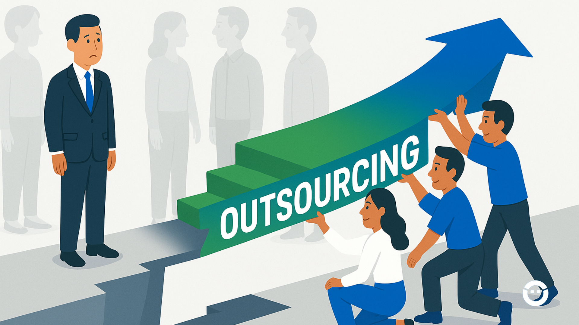 Imagem representando outsourcing