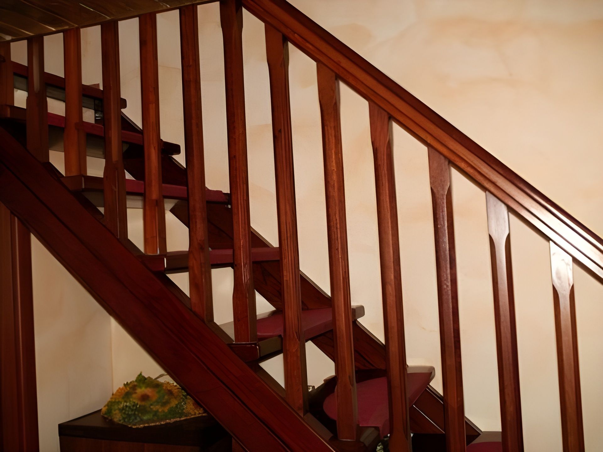 corrimano in legno