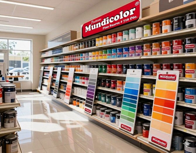Tienda de pinturas Mundicolor en Durango