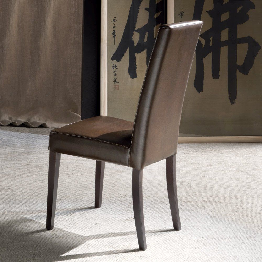 sedia in legno