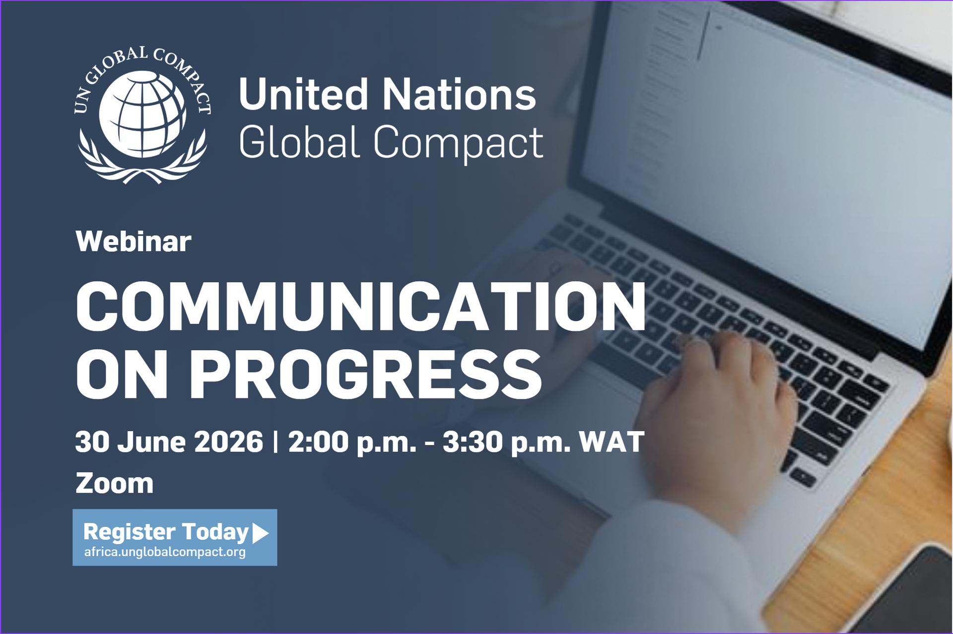Africa Regional Communication on Progress (CoP) Webinar
