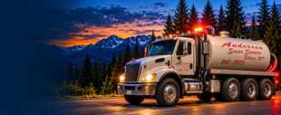 Emergency septic service
