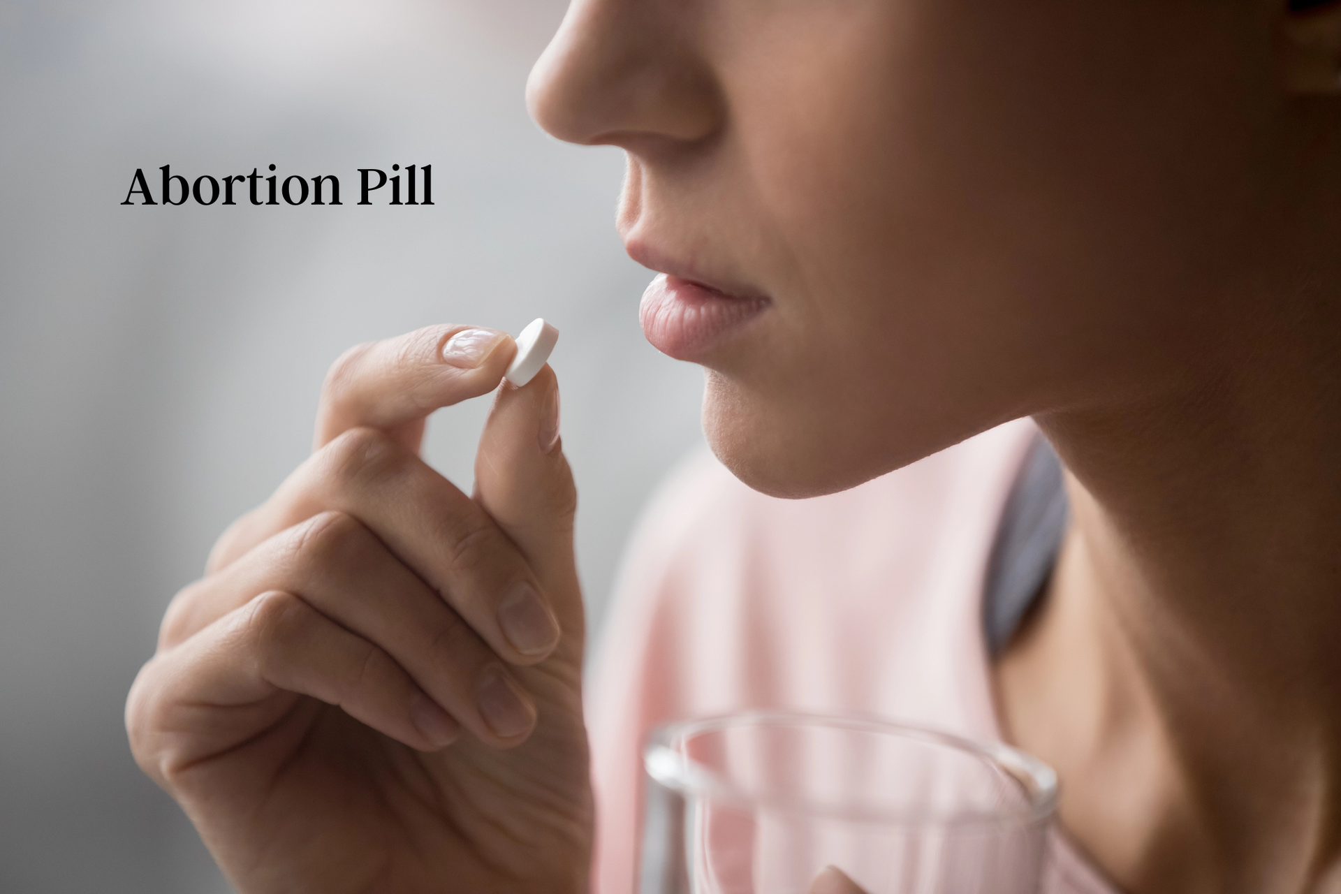 Open Arms Pregnancy Clinic abortion pill banner