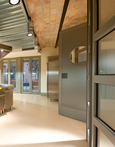 cucina professionale ristorante loft luxury