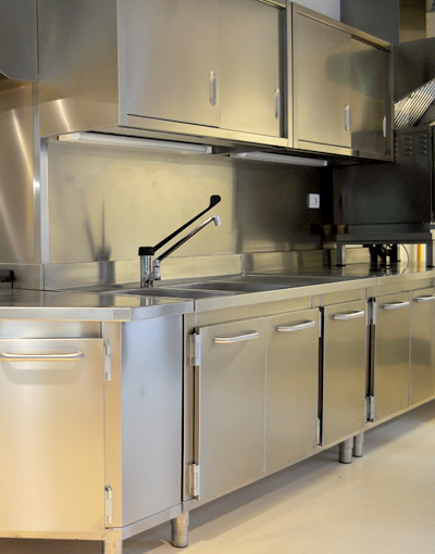 cucina professionale ristorante loft luxury