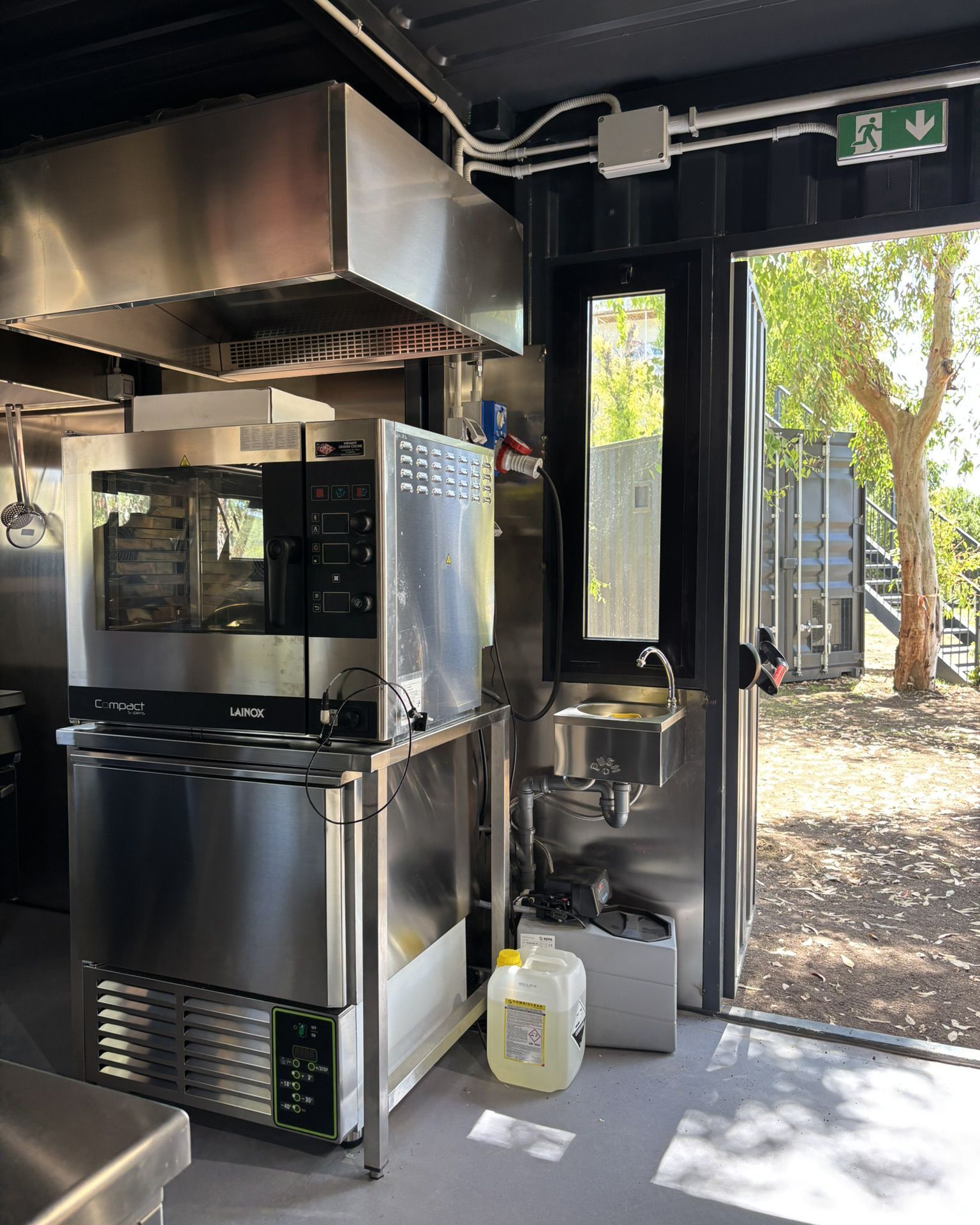 forno professionale lainox container 