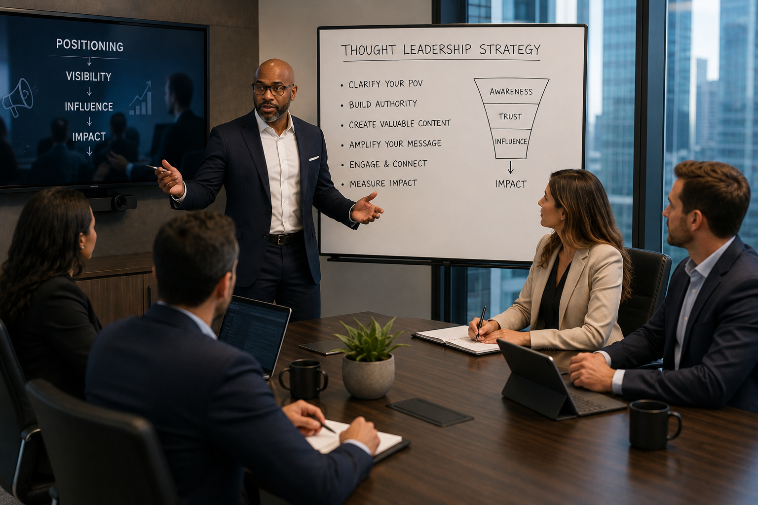 professional guidance related to thought leadership strategy