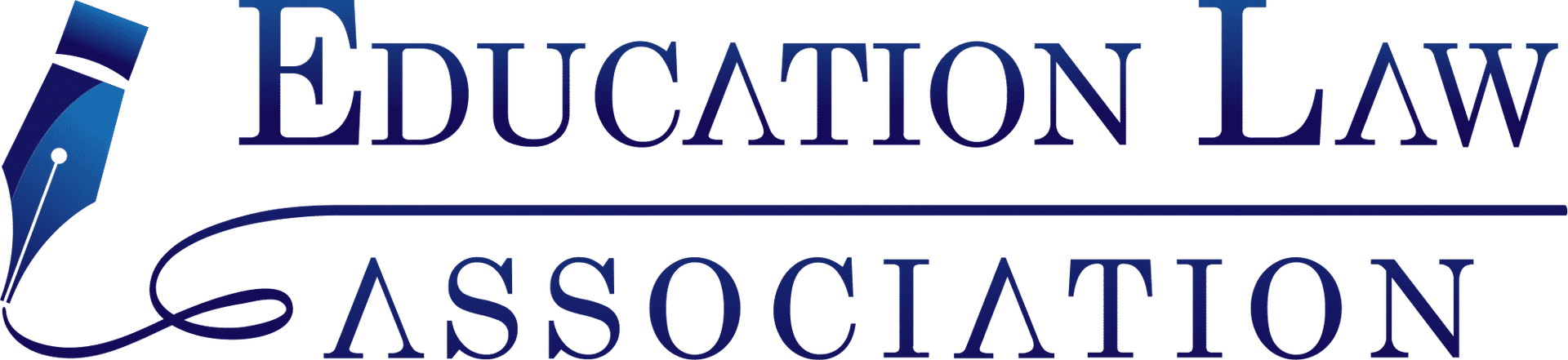 The logo for the education law association