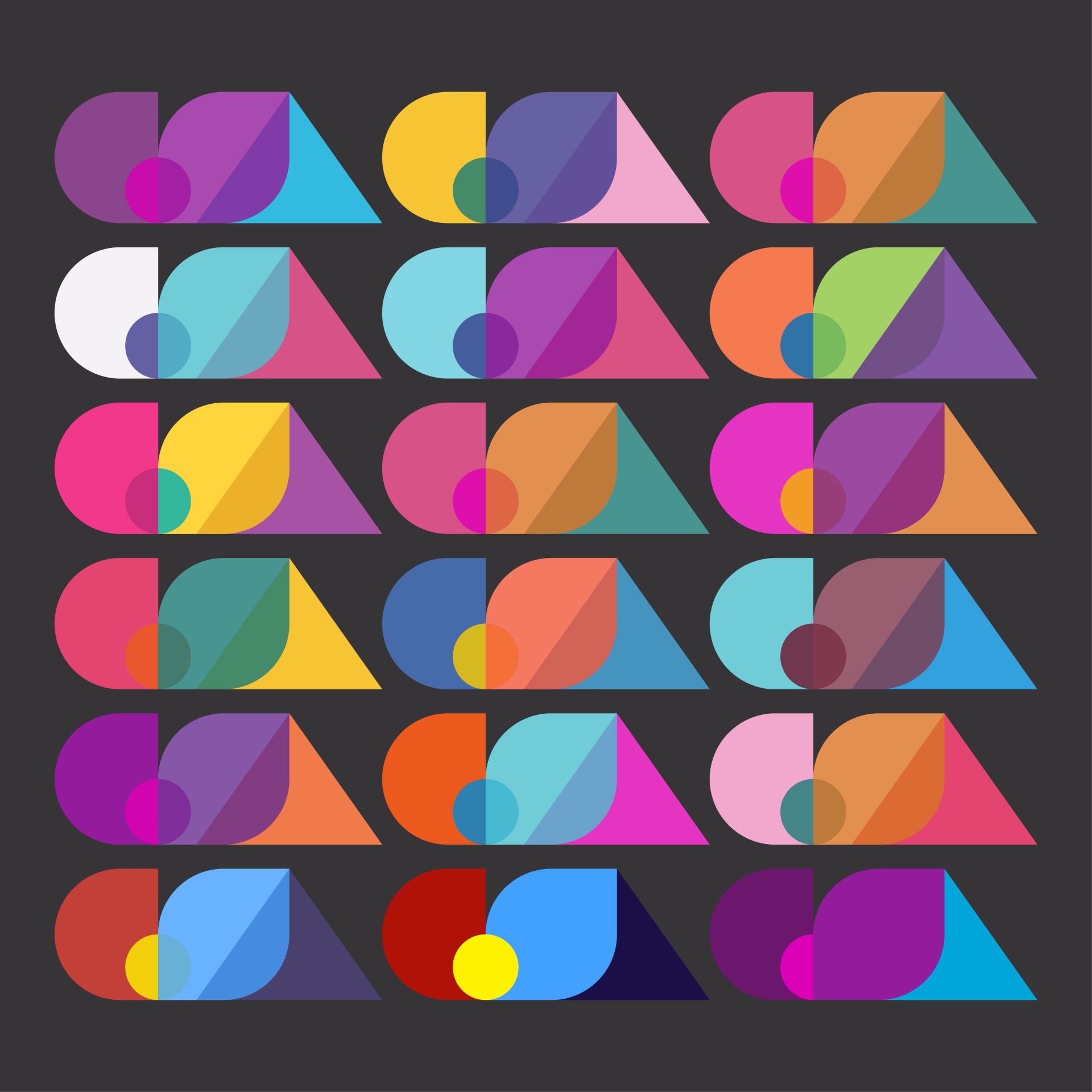 City of Social Action logo colour variations