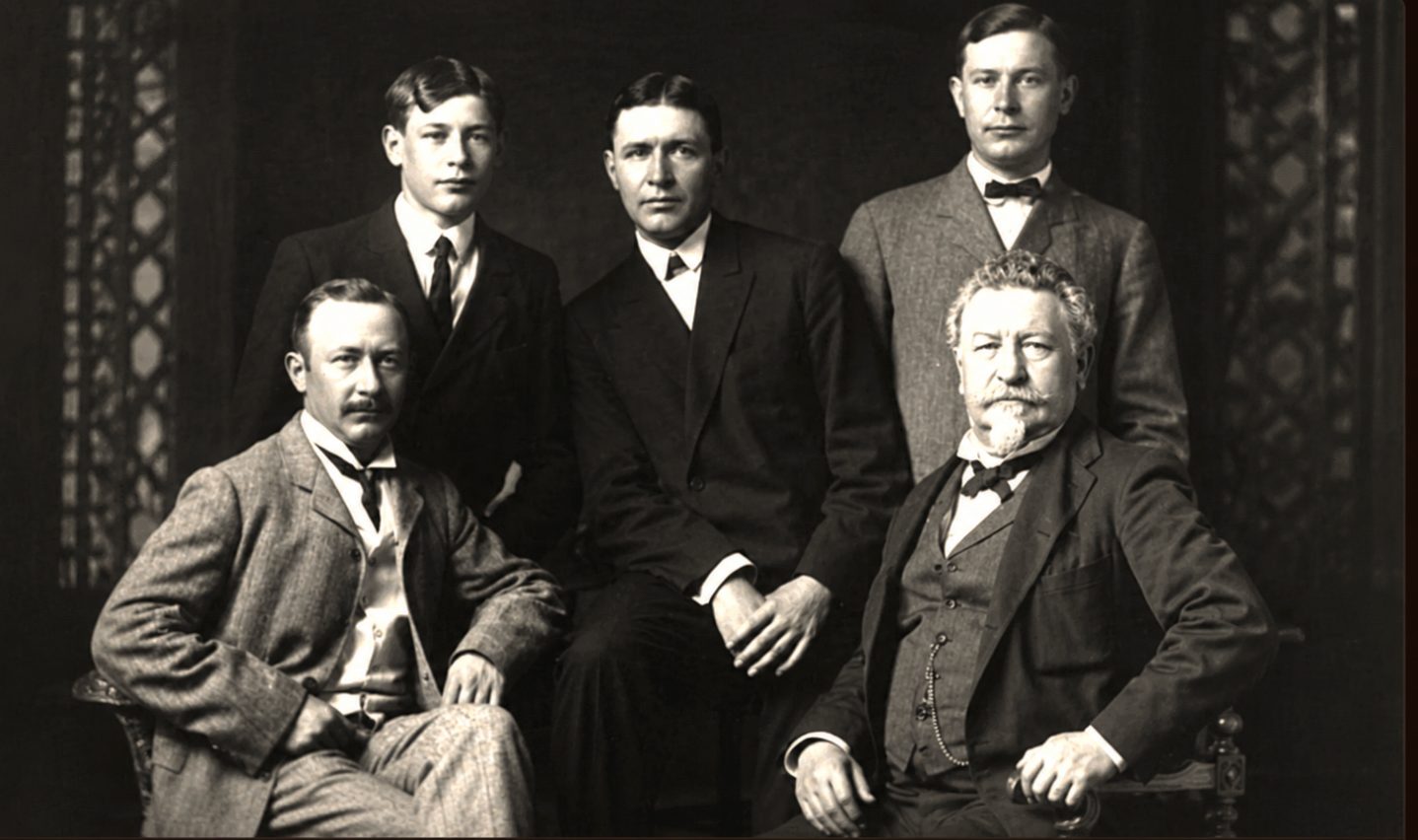 Historic Liese family portrait Belleville Illinois