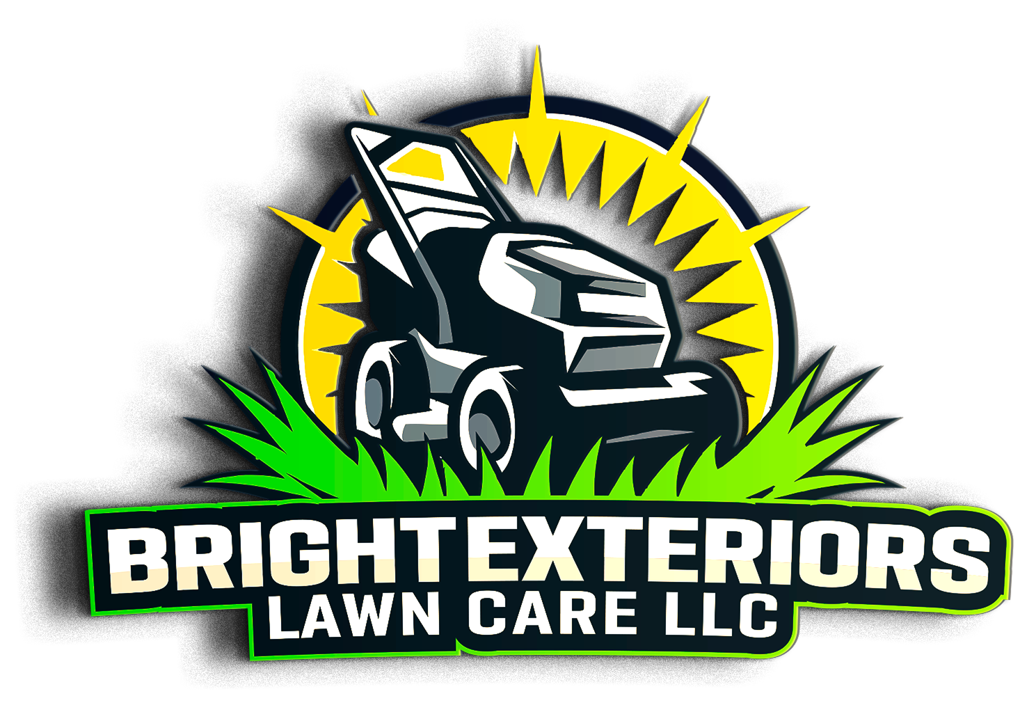 BrightExteriors Lawn Care logo