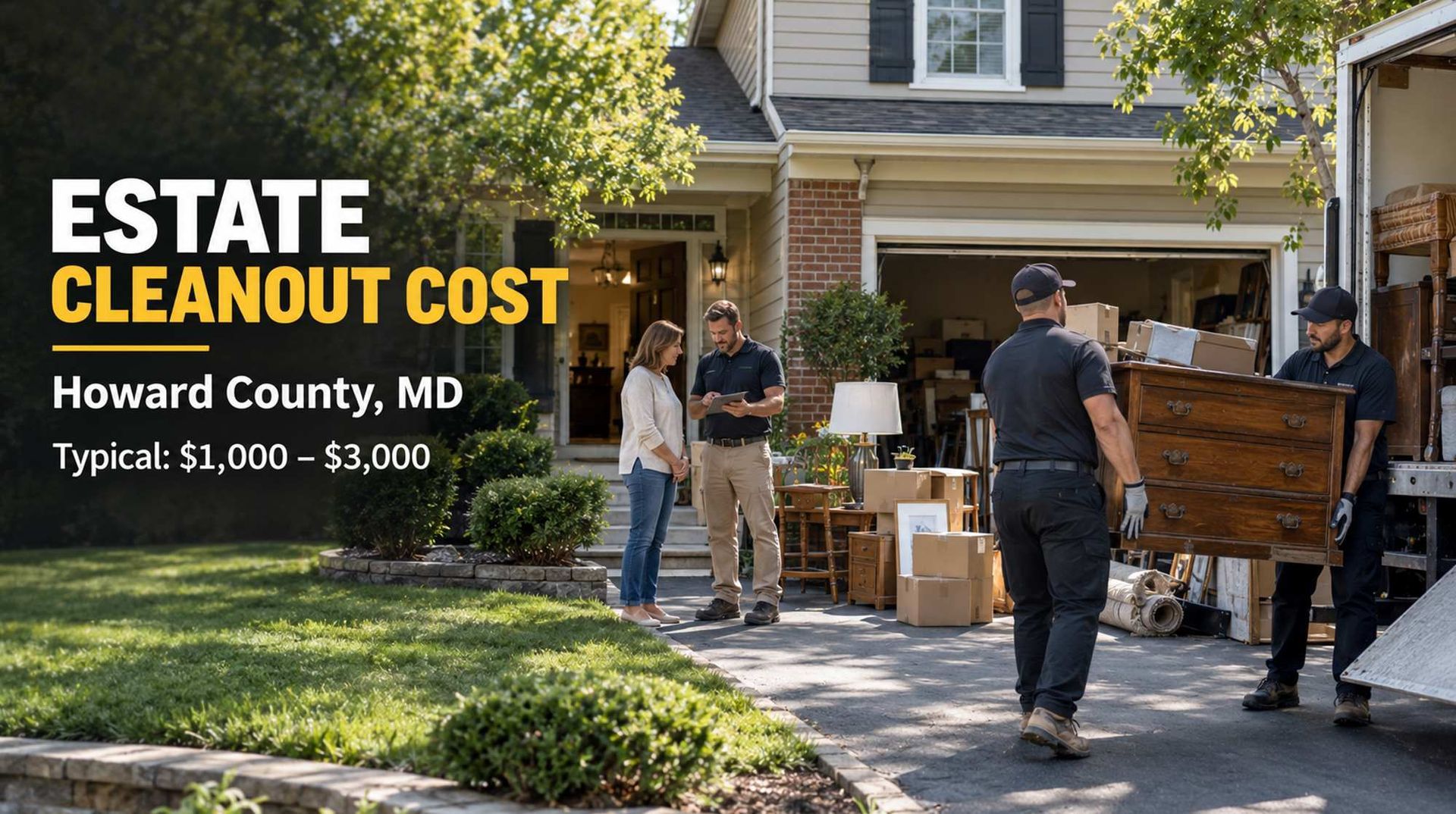 Estate Cleanout Cost in Howard County
