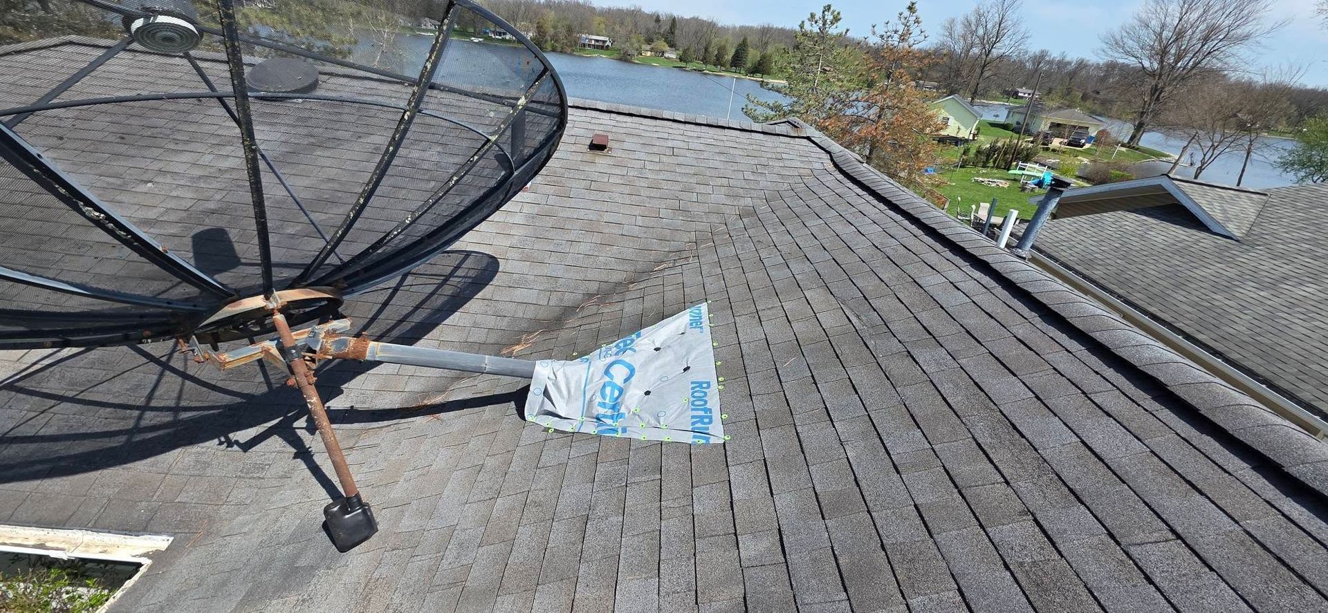 Brown Metal Roof