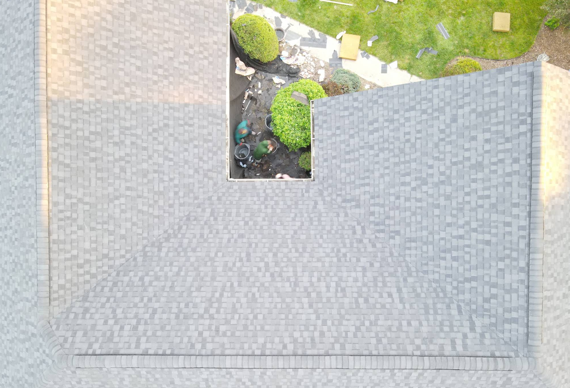 Metal Shingle Roof